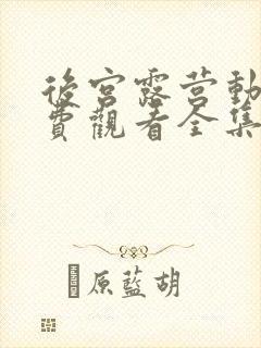 后宫露营动漫免费观看全集