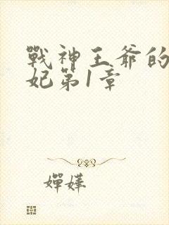 战神王爷的小医妃第1章