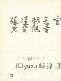 张凌赫天官赐福免费观看封面