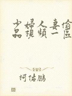 少妇人妻偷人精品视频一区二区