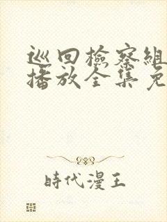 巡回检察组在线播放全集免费观看