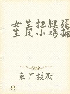 女生把腿张开男生用小鸡捅