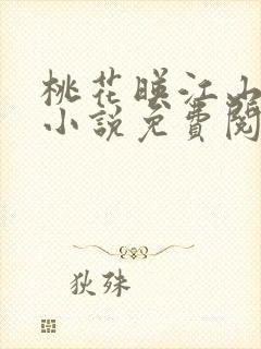 桃花映江山原著小说免费阅读