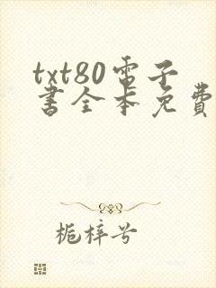 txt80电子书全本免费下载