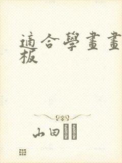 适合学画画的平板