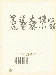 黑道大佬vs卧底警察小说