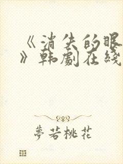 《消失的眼角膜》韩剧在线