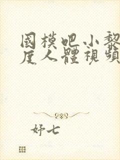 国模吧小黎大尺度人体视频封面