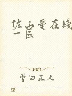 佐山爱在线视频一区