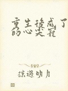 重生后成了霍少的心尖宠