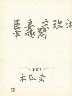 臣妻 宋玫湖 笔趣阁