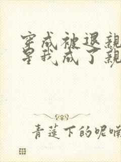 穿成被退亲的灾星我成了亲王妃全文免费阅读封面