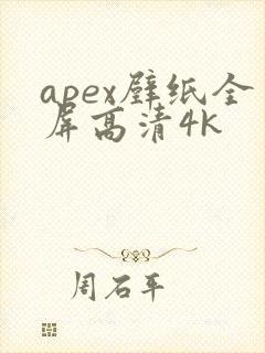 apex壁纸全屏高清4k