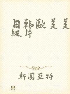 日韩欧美美女一级片