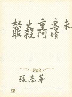 怒火重案未删减版杀阿晴