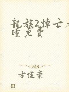 龙族2悼亡者之瞳免费封面