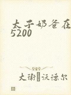 太子奶爸在花都5200