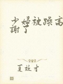 少妇被躁高潮内谢了封面