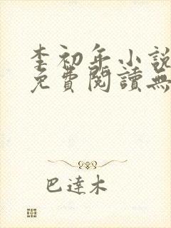 李初年小说全文免费阅读无弹窗