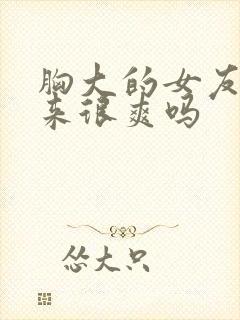 胸大的女友做起来很爽吗