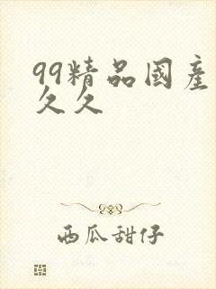 99精品国产久久久