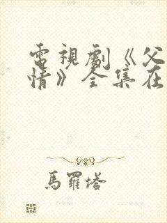 电视剧《父母爱情》全集在线观看