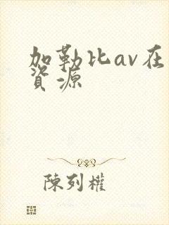 加勒比av在线资源