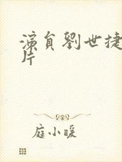 演员刘世捷的照片