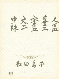 中文字幕人妻丝袜二区三区