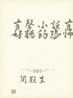 有声小说有什么好听的恐怖小说