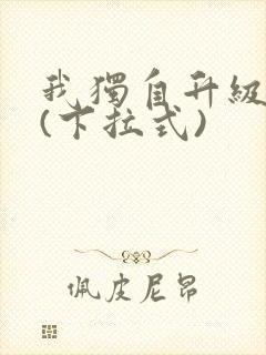 我独自升级漫画(下拉式)封面