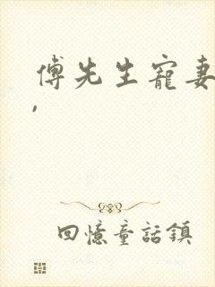 傅先生宠妻无度,