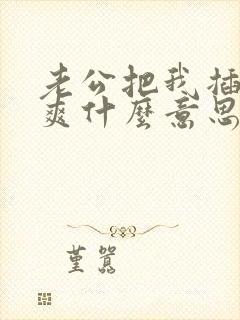 老公把我插得很爽什么意思