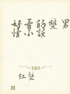 好看的双男主言情小说