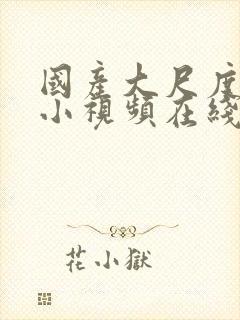 国产大尺度福利小视频在线观看