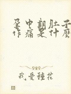 孕中期肚子隐隐作痛是什么原因