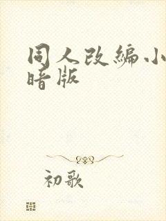 同人改编小说黑暗版