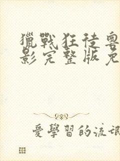 猎战狂徒粤语电影完整版免费观看