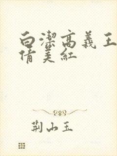 白洁高义王申孙倩美红封面