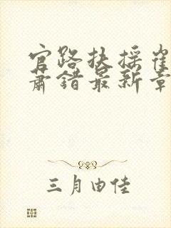 官路扶摇崔向东萧错最新章节列表