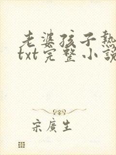 老婆孩子热炕头txt完整小说