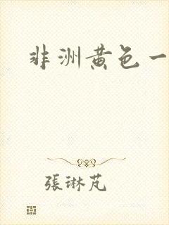 非洲黄色一级片