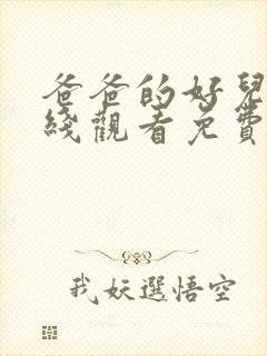 爸爸的好儿子在线观看免费高清完整美剧