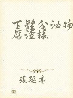 下体分泌物为豆腐渣样