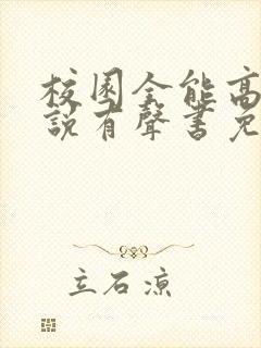 校园全能高手小说有声书免费