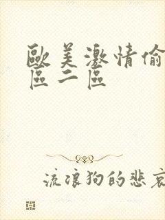 欧美激情偷拍一区二区封面