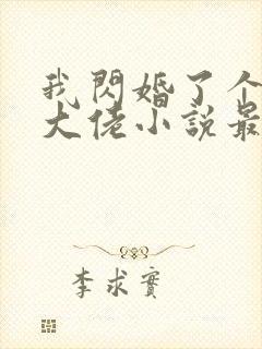 我闪婚了个财阀大佬小说最新章节