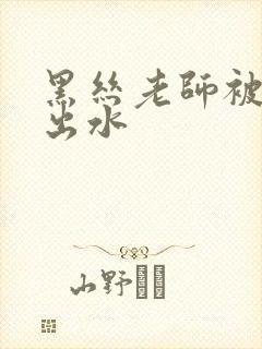 黑丝老师被我操出水