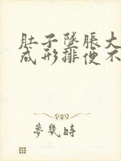 肚子坠胀大便不成形排便不尽