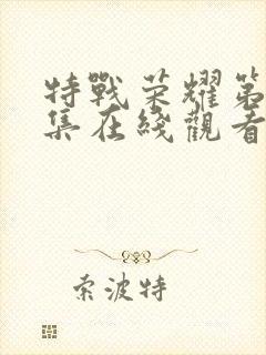 特战荣耀第17集在线观看封面